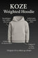 KOZE Classic Weighted Hoodie
